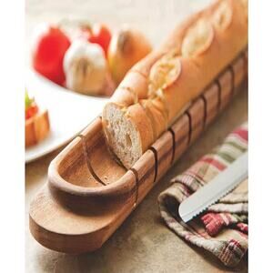 Ironwood Avignon Acacia Wood French Bread Baguette Miter